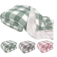 Wohndecke Sherpa Kuscheldecke Cottage Winterdecke Teddy Fell, heimtexland, 150x200 I extra dick I warm I flauschig I kuschelig weich
