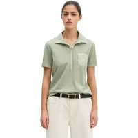 Marc O'Polo Poloshirt mit Material-Mix-Details