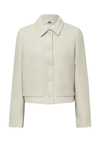 comma - Indoor-Jacke beige - Gr. - 44