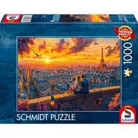 Pariser Dachgeflüster, Puzzle 1000 Teile