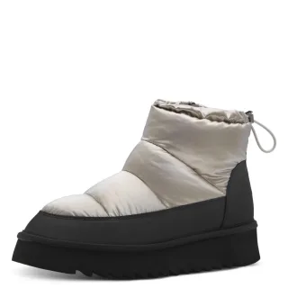 Tamaris - Da.-Stiefel black/pewter - Gr. - 38