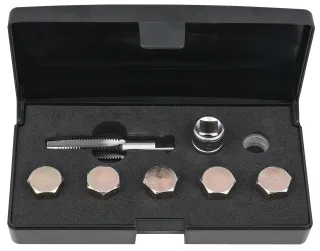 KS Tools Ölablassschrauben-Gewindereparatur-Satz, 12-tlg M12 x 1,5 - 150.4915