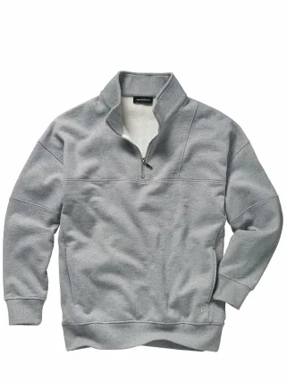 Mey & Edlich Herren Quintessenz-Troyer Grau 100 % Baumwolle