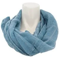 chic4home Loop Dreamy Flair, (1-St. 1-teilig), sommerlicher Damen Loop-Schal Batik-Look mit glitzernden Streifen