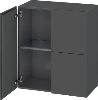 Duravit L-Cube Halbhochschrank Graphit Matt 700x363x800 mm - LC117704949 LC117704949