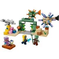 LEGO® Minecraft 21598 Unterwasser-Abenteuer Spielbausteine, (Set, 310 St., Set)