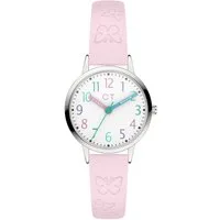 COOL TIME Quarzuhr The Cool Pink Butterfly CT-0060-LQ, Armbanduhr, Kinderuhr, Mädchen, analog