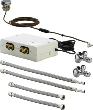 Viega Funktionseinheit Multiplex Trio E 6146 in Messing verchromt 662295