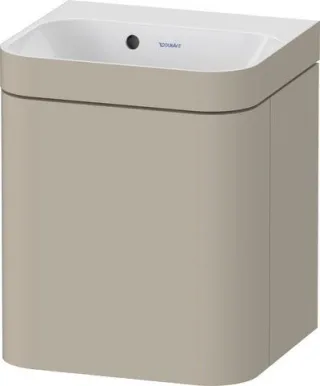 Duravit Happy D.2 Plus c-bonded Set wandhängend Taupe 400x360x480 mm - HP4634N60600000 HP4634N60600000