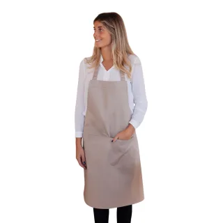 Link Kitchen Wear - "Hobby" Schürze, Köperbindung (Natürlich)