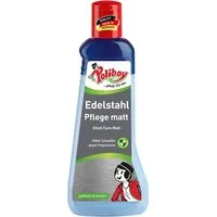 poliboy Edelstahl Pflege matt - für Aluminium oder Edelstahl - 200 ml Edelstahlreiniger (reinigt gründlich und schonend - Made in Germany)