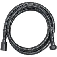 Euroshowers GmbH Brauseschlauch Metall Schwarz 150 cm