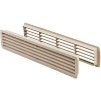 MS Beschläge Lüftungsgitter Kunststoff Türgitter 457x92mm Belüftungsgitter
