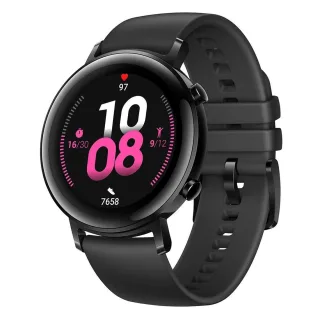 Huawei Watch GT 2 Sport [inkl. Sportarmband night black] 42mm Edelstahlgehäuse schwarz