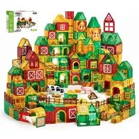 Olvy Olvy Magnetische Bausteine Montessori Magnetspielbausteine, (80 St)