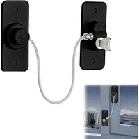 FELIXLEO Smart-Home-Vorhängeschloss Kindersicherung Fenster Kühlschrank Schrank Türen Ohne Bohren Schwarz., (1-tlg)
