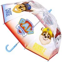 PAW PATROL Stockregenschirm PAW PATROL Chase Rubble Marshall Kuppelschirm, Blau
