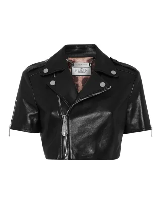 Lederjacke