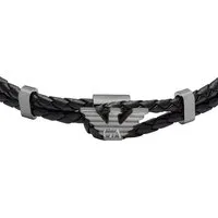 Emporio Armani Armband Emporio Armani Herren-Armband Leder, Edelstahl, Spring 2026