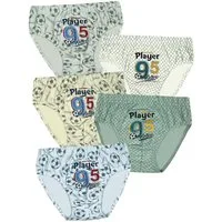 LOREZA Slip 5er Set Jungen Slips - Player - Bunt (Set, 5-St)