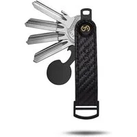 SLIMJACK Schlüsselanhänger mit Flaschenöffner - Herren - Auto - Schlüsselhalter (Key Holder, Schluesselanhaenger), bis zu 9 Schlüssel + Autoschlüssel - Männer Schlüssel Anhänger