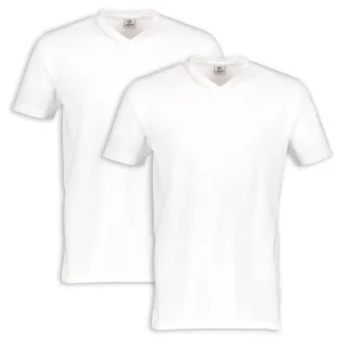 LERROS - V-NECK white - Gr. - L