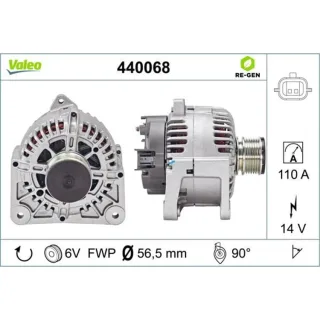 Valeo Generator  110A Dacia Renault 440068