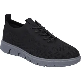 JOSEF SEIBEL Herren Sneaker Falko gestrickt 23 in Schwarz