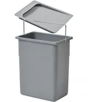 Hailo Einbaumülleimer Hailo Inneneimer 1094089 mit Deckel 8,5 L 226x150x287 mm mit Henkel