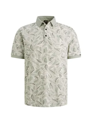 Vanguard - stretch pique blend aqua gray - Gr. - XL