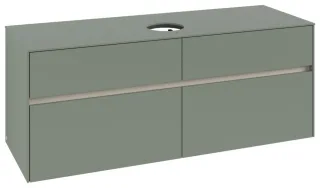 Villeroy & Boch Waschtischunterschrank Collaro C045B0 1400x548x500mm m. Bel. 4 Ausz. Waschtisch mitt C045B0AF