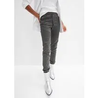bonprix Stoffhose aus Baumwolle und Elasthan, Regular Fit, mit Reißverschlusstaschen