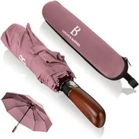 Logan & Barnes Taschenregenschirm Dublin, Sturmfest bis 140 km/h