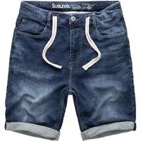 SUBLEVEL Shorts Sweat Shorts Jeans Kurze Hose Bermuda Sweatpants