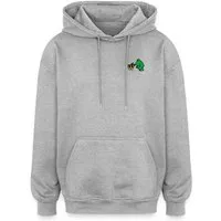 Spreadshirt Hoodie Janosch Frosch & Tigerente Kuss Stick Unisex Oversize Hoodie (1-tlg)