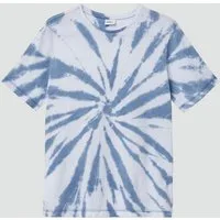 s.Oliver Kurzarmshirt T-Shirt Batik-T-Shirt aus Jersey
