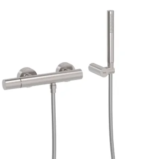 Tres Einhebel Brausemischer Anti Kalk Handbrause Einstellbarer Brausehalter , 26116701AC 26116701AC