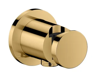 Hansgrohe Portereinheit AXOR One rund polished gold optic , 48780990 48780990