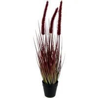 Kunstpflanze Fuchsschwanzgras, I.GE.A., Höhe 53 cm, Im Topf