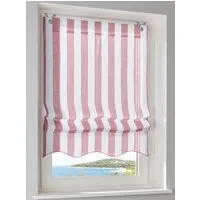 Rollo Raffrollo, heine, halbtransparent, Ösen mit Fensterhaken