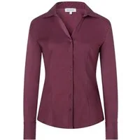 MORE&MORE Langarmbluse klassische, schmale Businessbluse