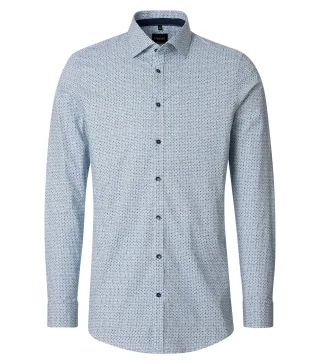 VENTI - Businesshemd Langarm blau - Gr. - 38