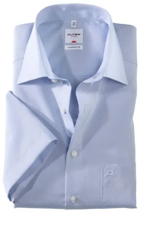 OLYMP - Comfort Fit : Hemd blau - Gr. - 46