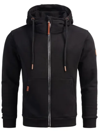 Alessandro Salvarini Herren Sweatjacke AS292 mit Kapuze & Reißverschluss
