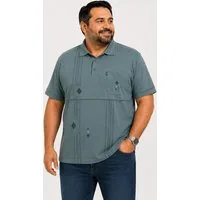 EloModa Poloshirt Herren Poloshirt 3XL 4XL 5XL mit Brusttasche Kurzarm Baumwolle Polyest (1-tlg) Herren Poloshirt mit Brusttasche 3XL bis 5XL