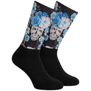 Lustige bedruckte lange Socken für Männer und Frauen