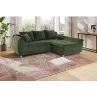 Jockenhöfer Gruppe Ecksofa Genua L-Form, B: 250 cm, mit 2 Zierkissen