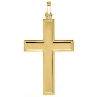 My Gold Kreuzanhänger Herren Kreuz Anhänger Gold 375 (9 Karat) - Bologna (Set, 1-tlg., inkl. Schmuckbox), Geschenke