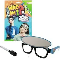 Toi-Toys Spiel Wer bin ich? Gesellschaftsspiel mit Stift und sechs Brillen