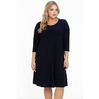 YOEK A-Linien-Kleid Damen Kleid Große Größen Bio-Baumwolle
